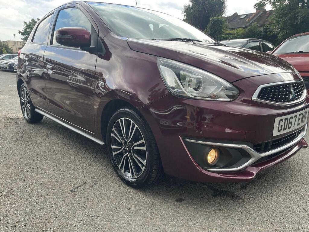 Mitsubishi Mirage 1.2 Juro Cvt Euro 6 S S Purple #4
