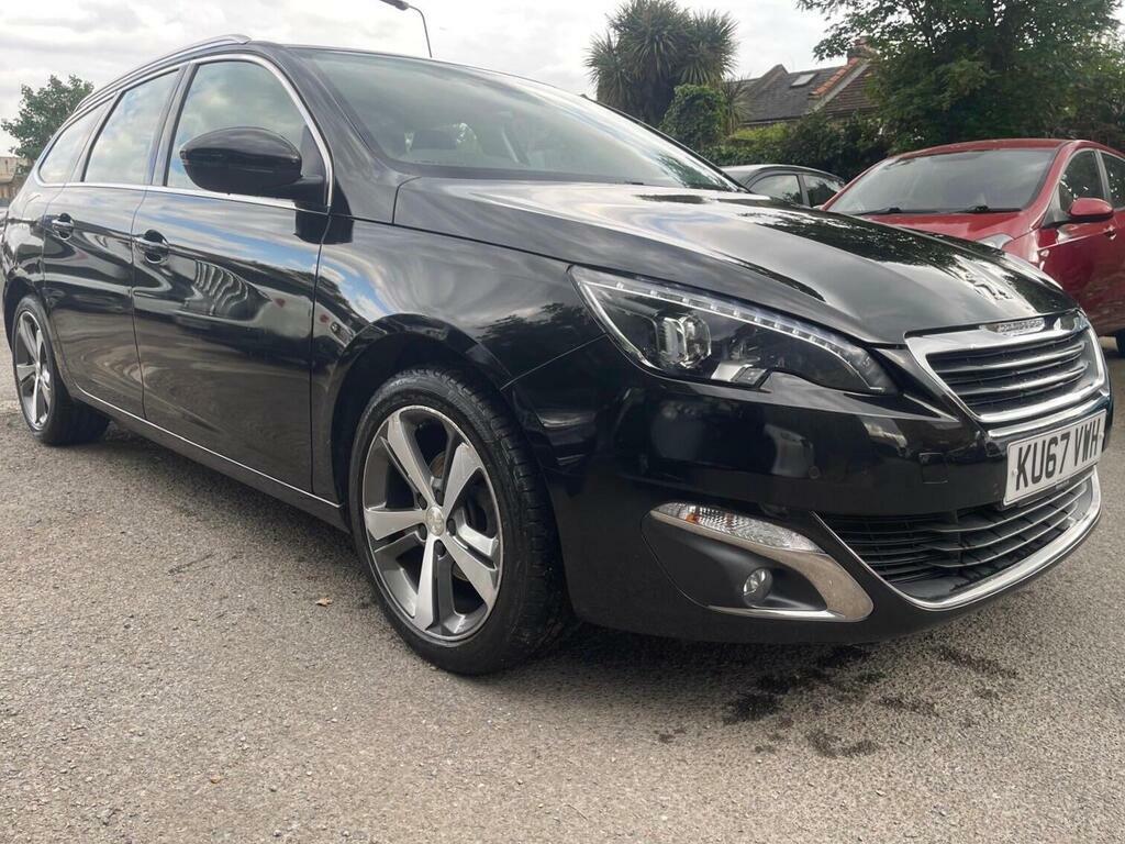 Peugeot 308 SW 1.2 Puretech Allure Eat Euro 6 S S KU67VWH Black #5