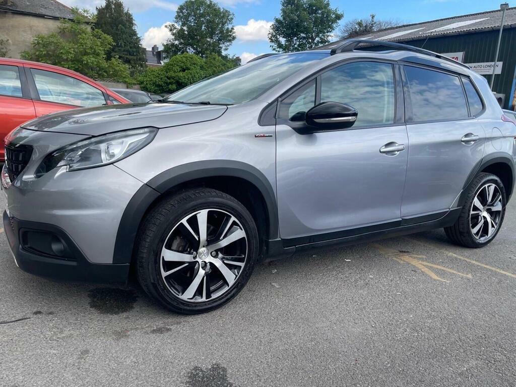Peugeot 2008 1.2 Puretech Gt Line Eat Euro 6 S S RY66OTF Grey #6