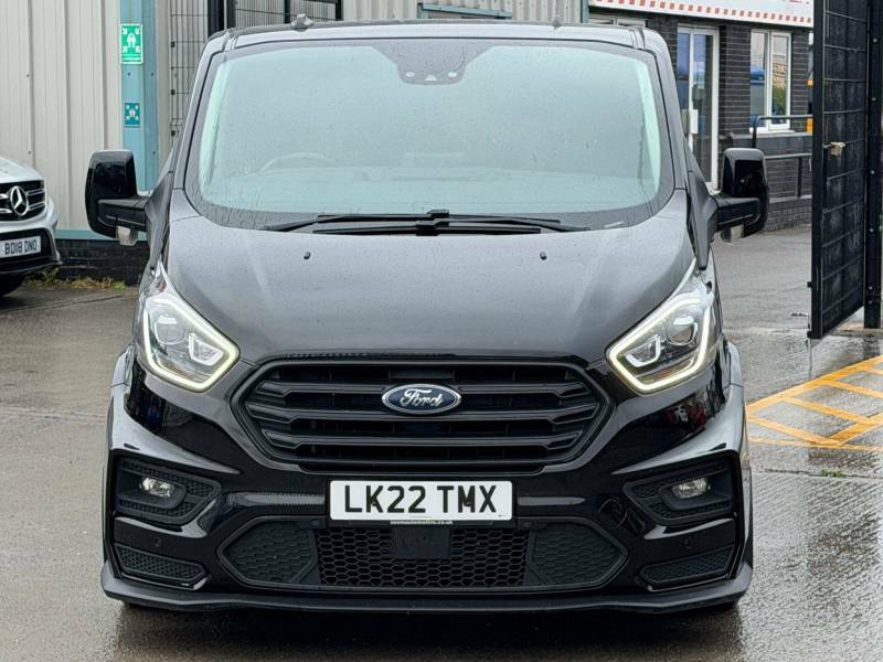 Ford Transit Custom 2.0 Ecoblue 185Ps Low Roof Dcab Limited Van - 202 LK22TMX Black #5