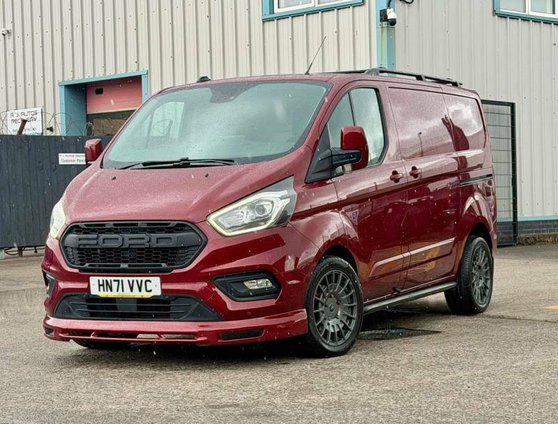 Ford Transit Custom 2.0 Ecoblue 170Ps Low Roof Limited Van - 2021 HN71VVC Red #3
