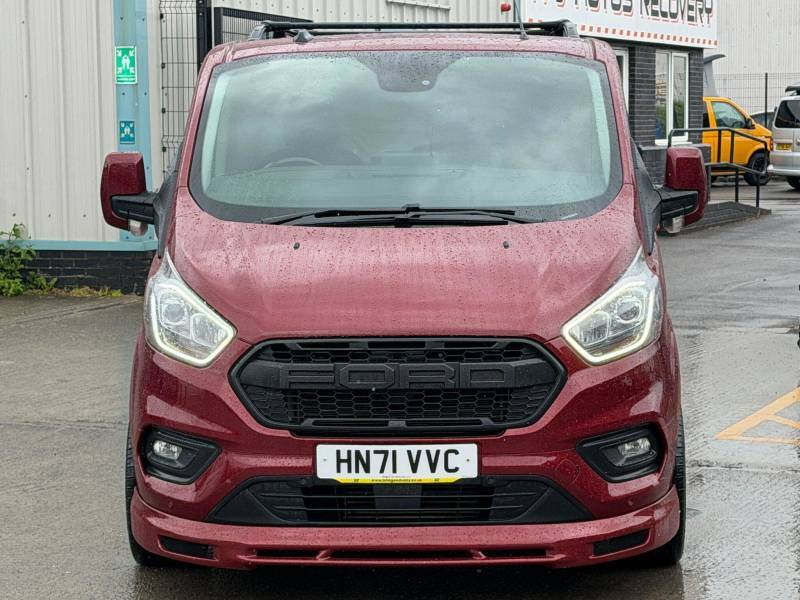 Ford Transit Custom 2.0 Ecoblue 170Ps Low Roof Limited Van - 2021 HN71VVC Red #2
