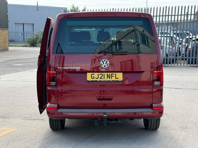 Volkswagen Transporter 2.0 Tdi 150 Highline Kombi Van Dsg - 2021 21 GJ21NFL Red #6