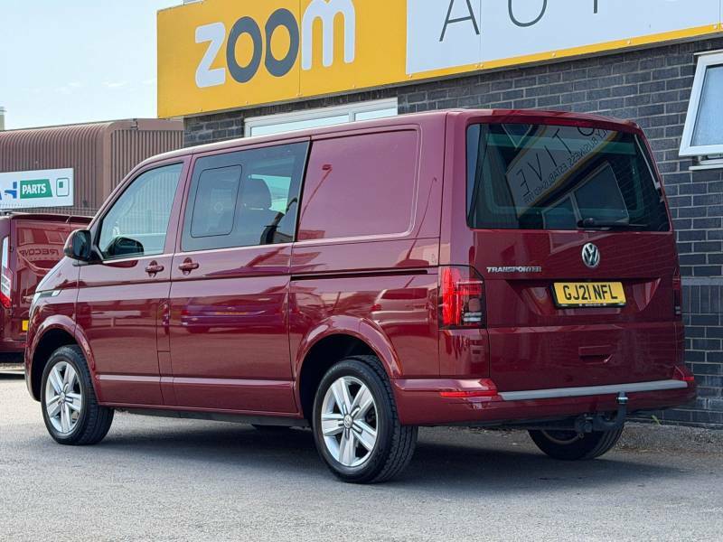 Volkswagen Transporter 2.0 Tdi 150 Highline Kombi Van Dsg - 2021 21 GJ21NFL Red #5