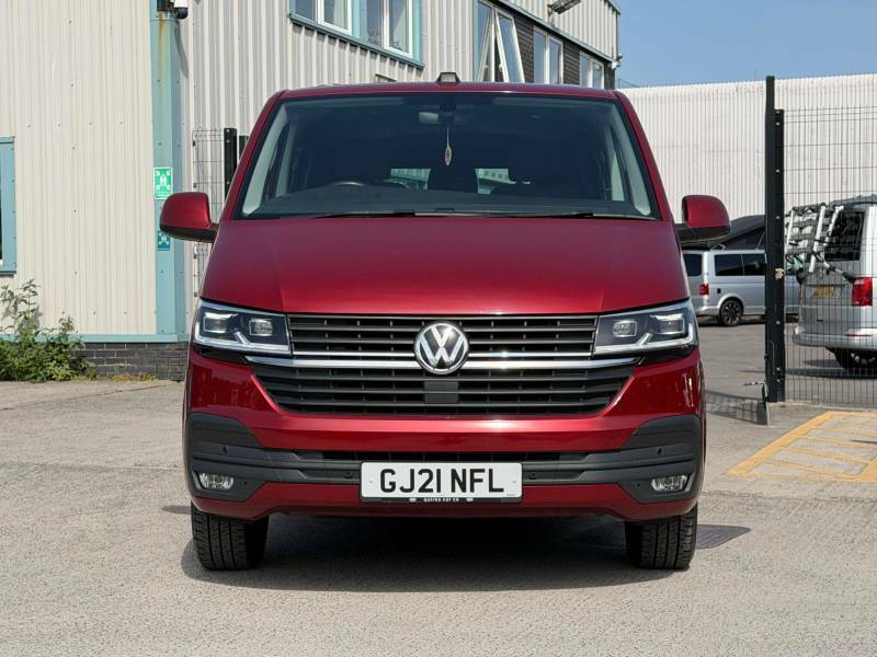 Volkswagen Transporter 2.0 Tdi 150 Highline Kombi Van Dsg - 2021 21 GJ21NFL Red #2