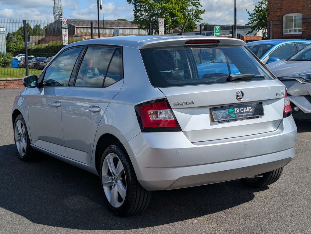 Skoda Fabia 1.2 Tsi Se L Dsg Euro 6 Ss DV18YHZ Silver #2