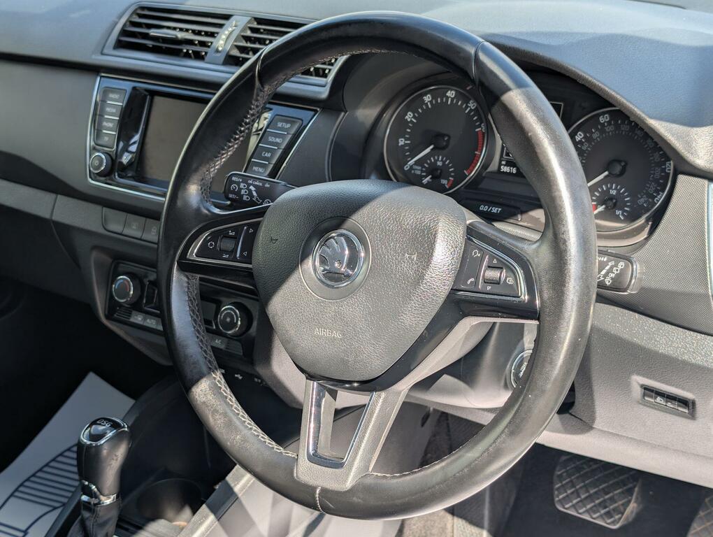 Skoda Fabia 1.2 Tsi Se L Dsg Euro 6 Ss DV18YHZ Silver #3