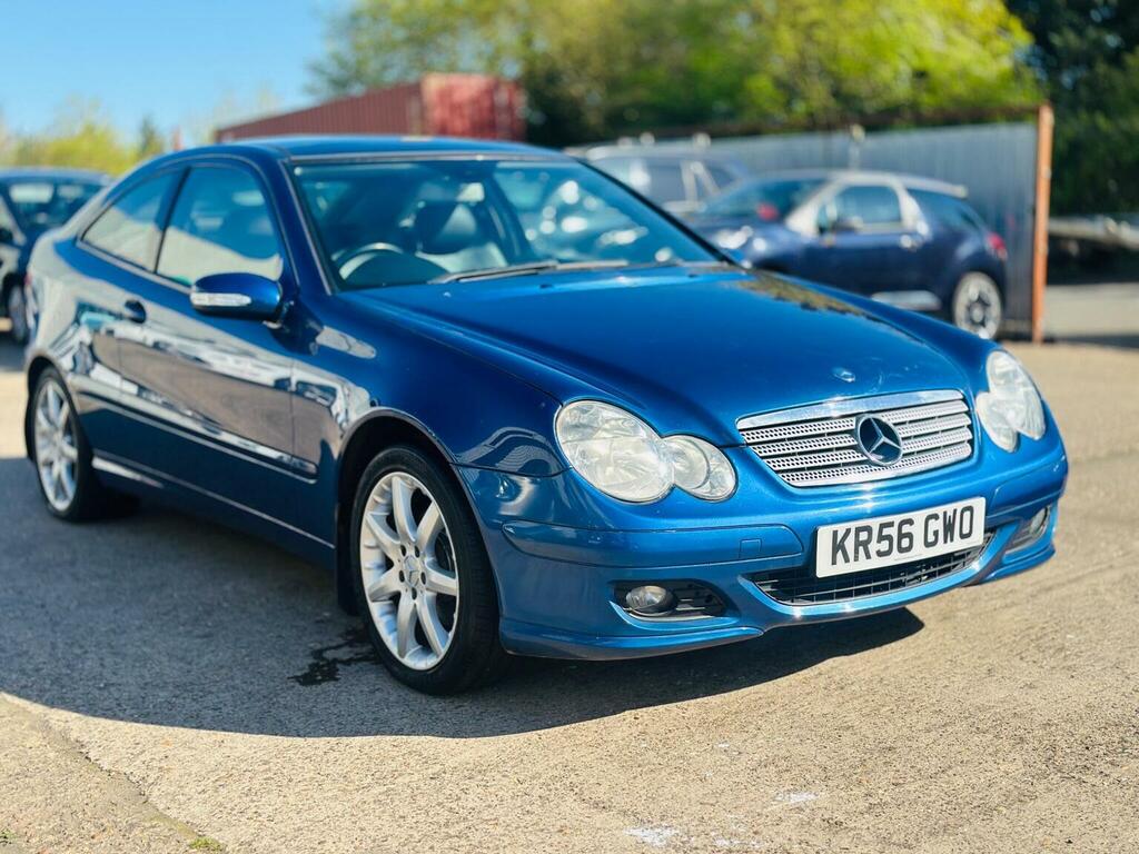 Mercedes-Benz C Class Coupe 2.1 C220 Cdi Se 200656 Blue