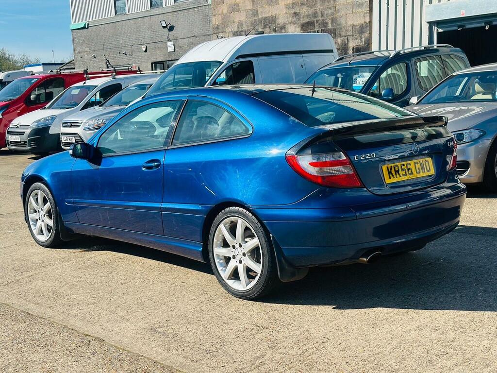Mercedes-Benz C Class Coupe 2.1 C220 Cdi Se 200656 Blue #3