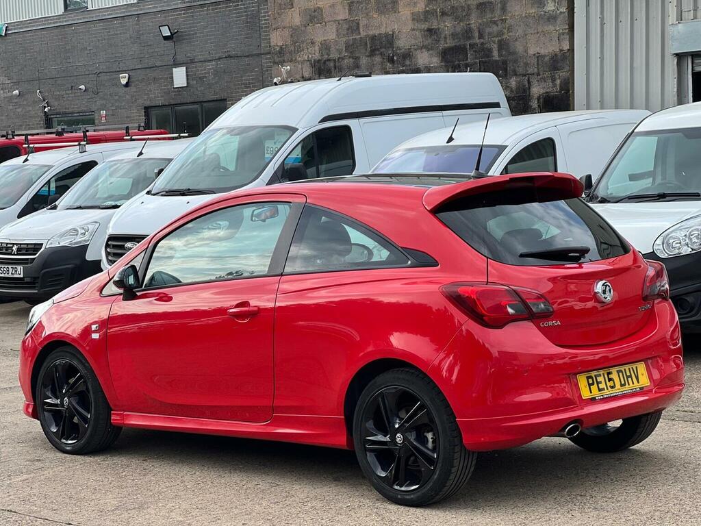 Vauxhall Corsa Hatchback 1.0I Turbo Ecoflex Limited Edition Euro PE15DHV Red #3