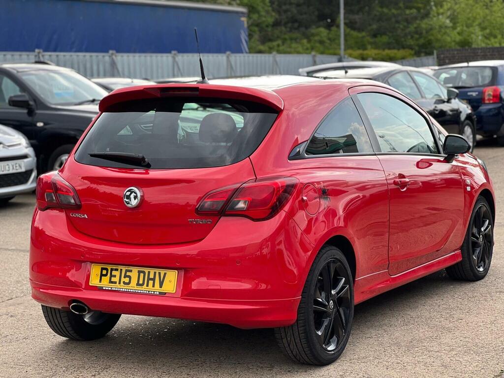 Vauxhall Corsa Hatchback 1.0I Turbo Ecoflex Limited Edition Euro PE15DHV Red #4