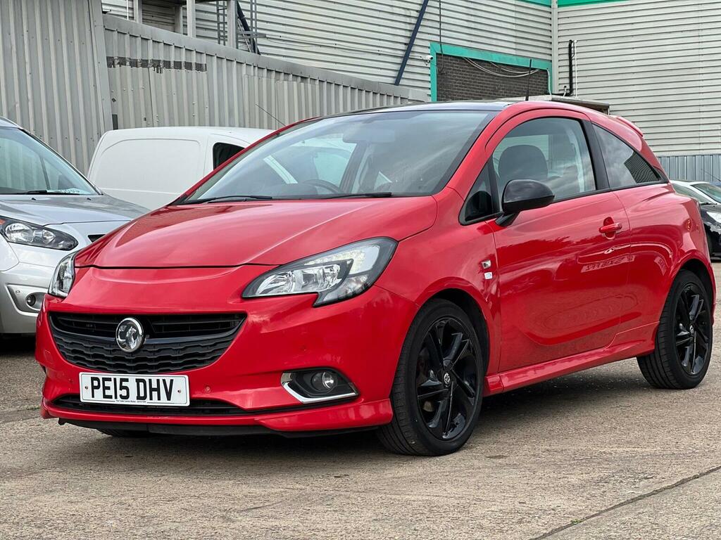 Vauxhall Corsa Hatchback 1.0I Turbo Ecoflex Limited Edition Euro PE15DHV Red #2