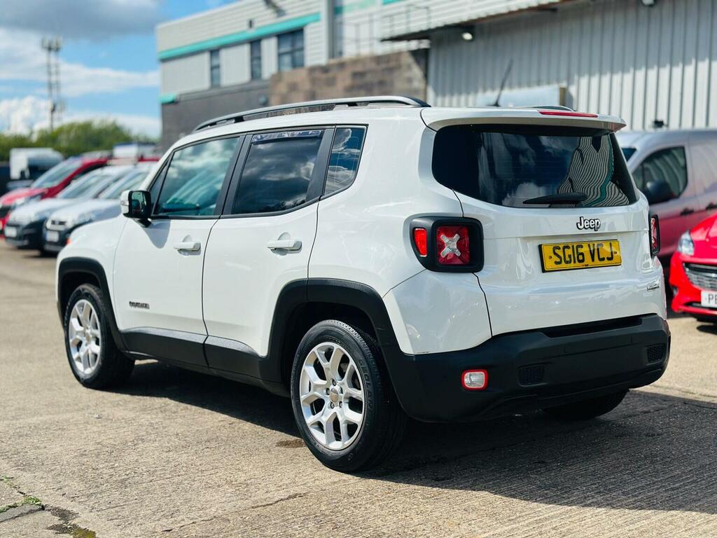 Jeep Renegade Suv 1.4T Multiairii Longitude Ddct Euro 6 Ss SG16VCJ White #3