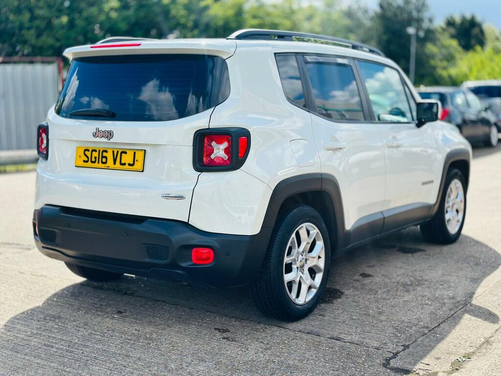Jeep Renegade Suv 1.4T Multiairii Longitude Ddct Euro 6 Ss SG16VCJ White #4