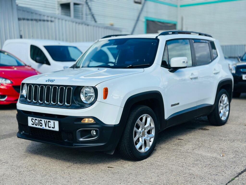 Jeep Renegade Suv 1.4T Multiairii Longitude Ddct Euro 6 Ss SG16VCJ White #2