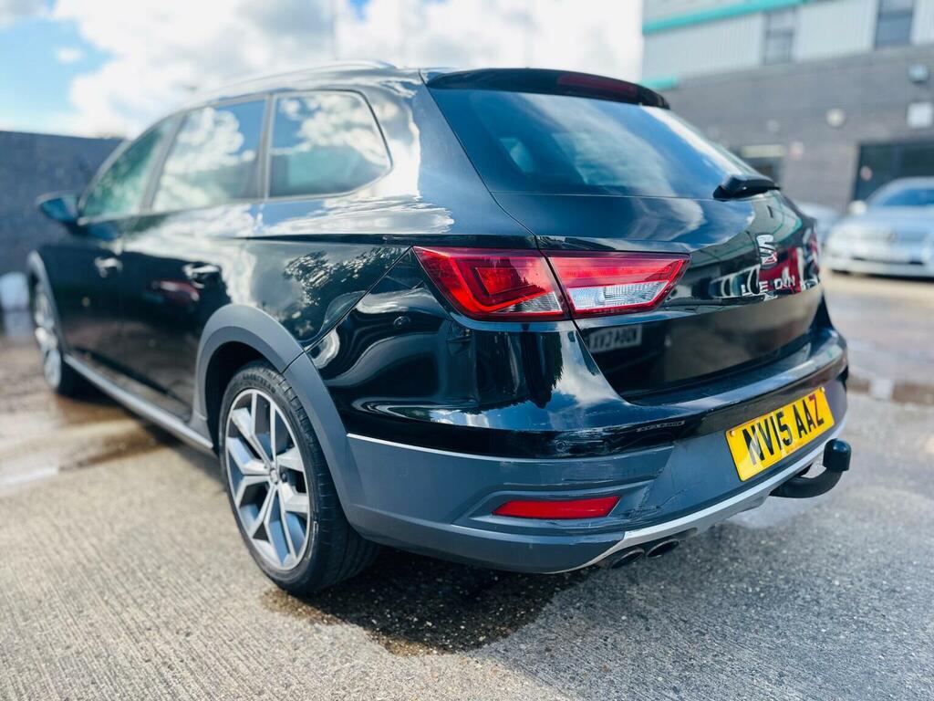 Seat Leon Estate 2.0 Tdi X-perience Se Technology Sport Tour NV15AAZ Black #3