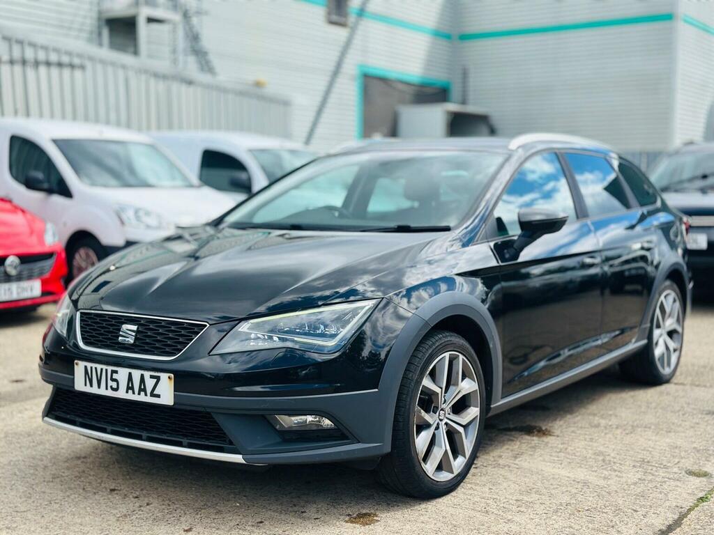 Seat Leon Estate 2.0 Tdi X-perience Se Technology Sport Tour NV15AAZ Black #2
