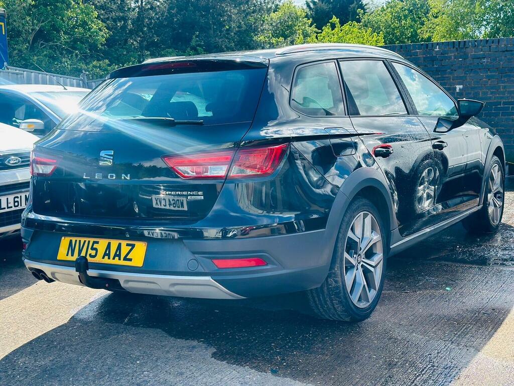 Seat Leon Estate 2.0 Tdi X-perience Se Technology Sport Tour NV15AAZ Black #4