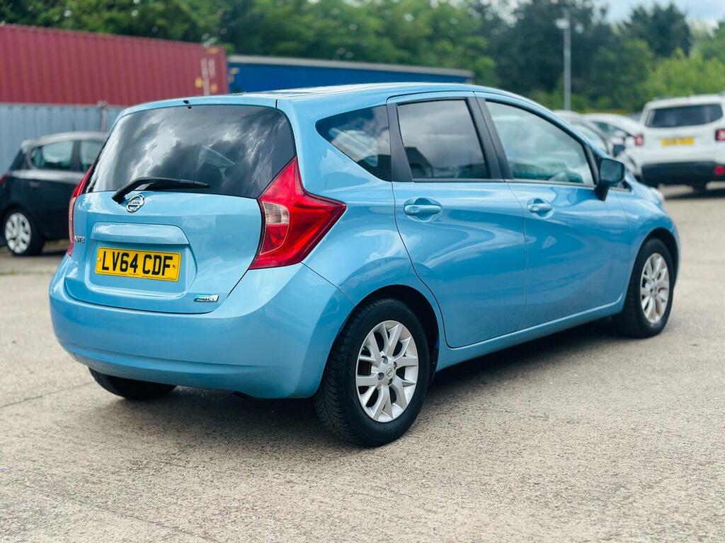 Nissan Note Hatchback 1.5 Dci Acenta Premium Euro 5 Ss LV64CDF Blue #4