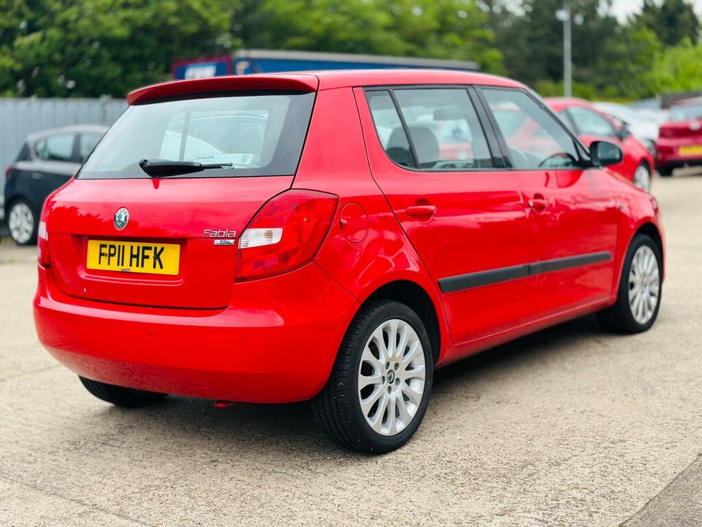Skoda Fabia Hatchback 1.2 Tsi Elegance Euro 5 201111 FP11HFK Red #4