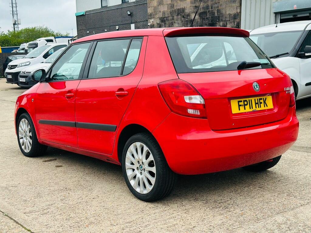 Skoda Fabia Hatchback 1.2 Tsi Elegance Euro 5 201111 FP11HFK Red #3