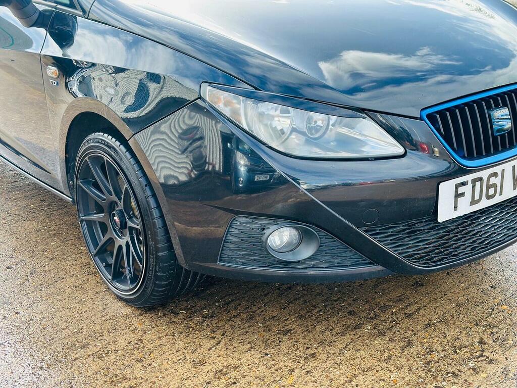 Seat Ibiza Hatchback 1.6 Tdi Cr Sportrider Sport Coupe Euro 5 Black #2
