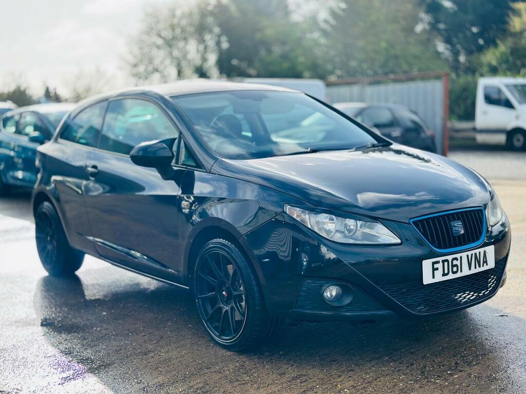 Seat Ibiza Hatchback 1.6 Tdi Cr Sportrider Sport Coupe Euro 5 Black