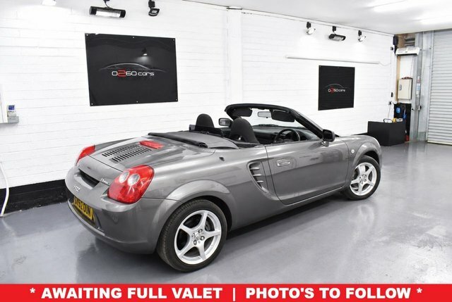 Toyota MR2 2003 1.8 Vvt-i 138 Roadster Convertible Petr Silver #3