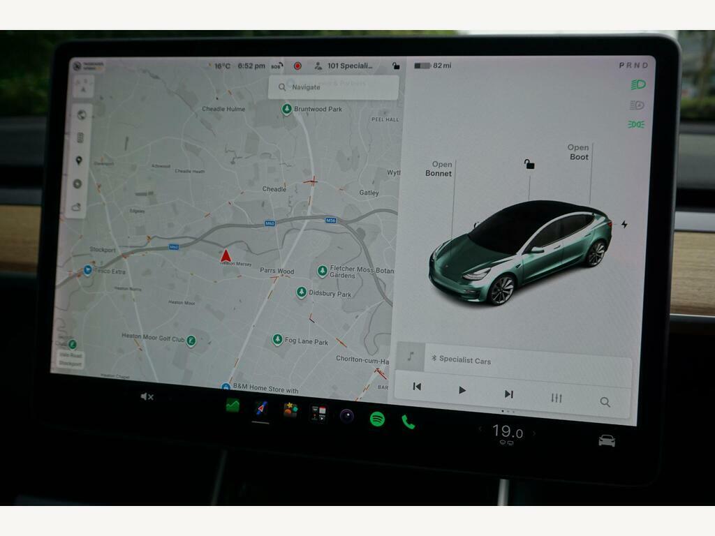 Tesla Model 3 Dual Motor Long Rane 4Wde Vq Black #28