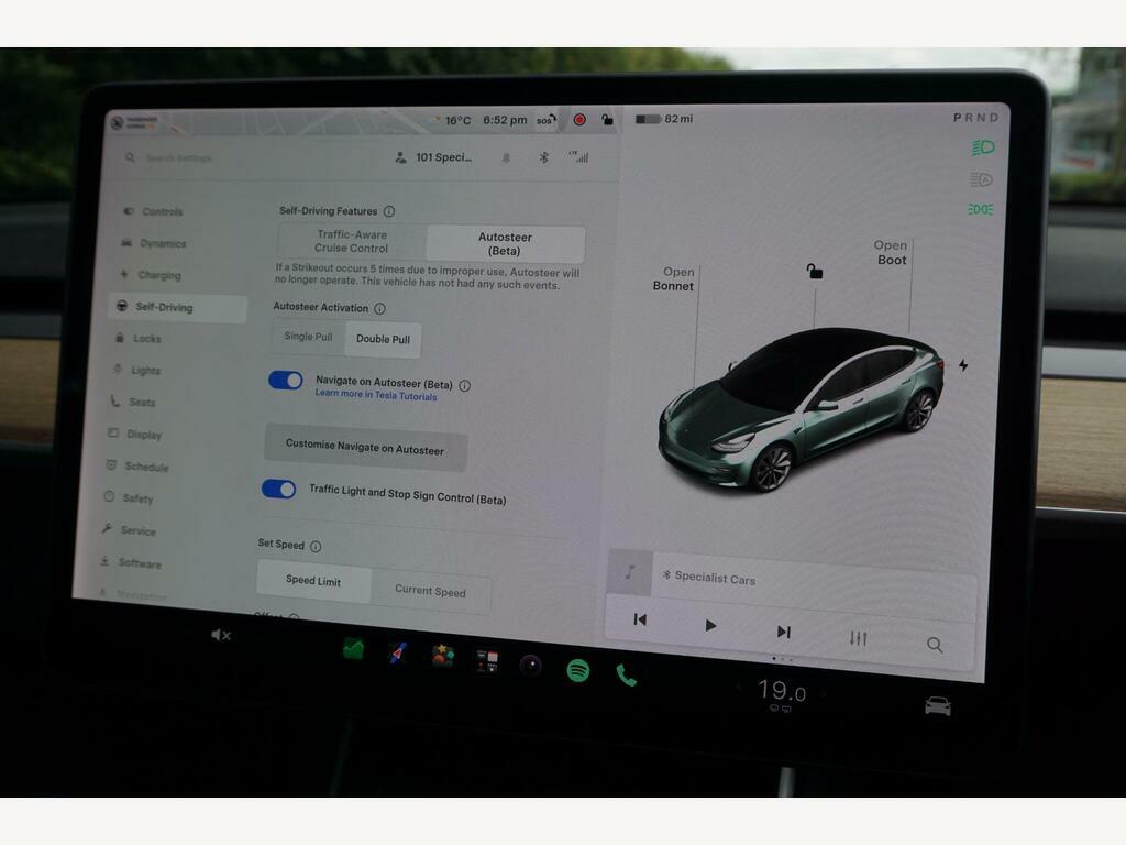 Tesla Model 3 Dual Motor Long Rane 4Wde Vq Black #32