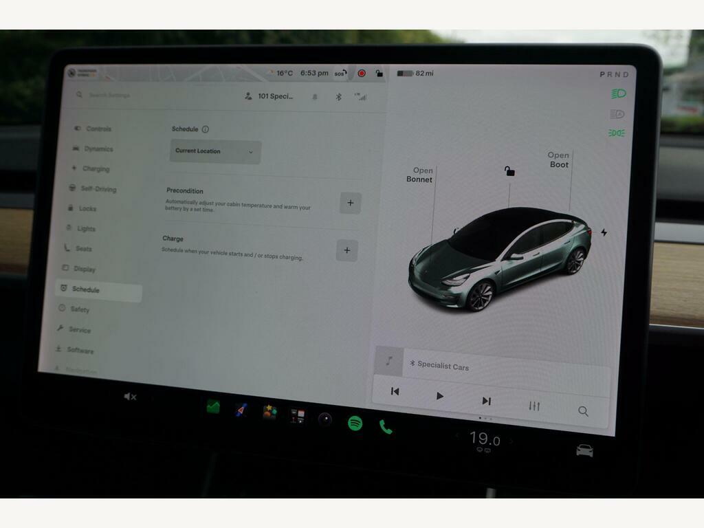 Tesla Model 3 Dual Motor Long Rane 4Wde Vq Black #37