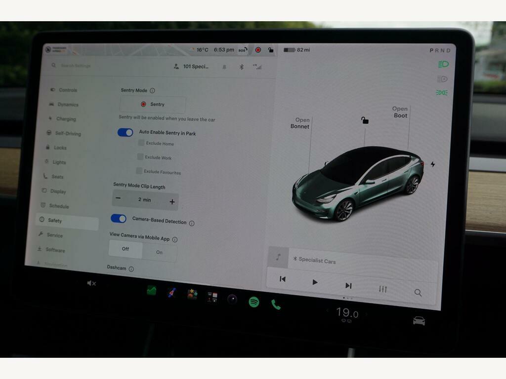 Tesla Model 3 Dual Motor Long Rane 4Wde Vq Black #38