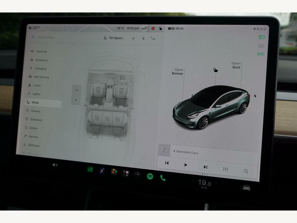 Tesla Model 3 Dual Motor Long Rane 4Wde Vq Black #35