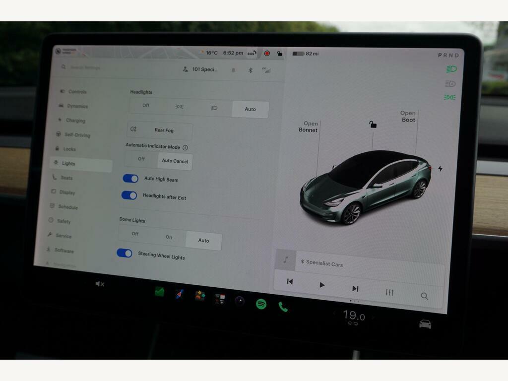 Tesla Model 3 Dual Motor Long Rane 4Wde Vq Black #34
