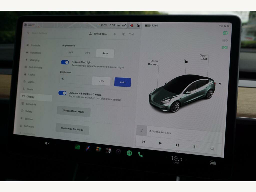 Tesla Model 3 Dual Motor Long Rane 4Wde Vq Black #36