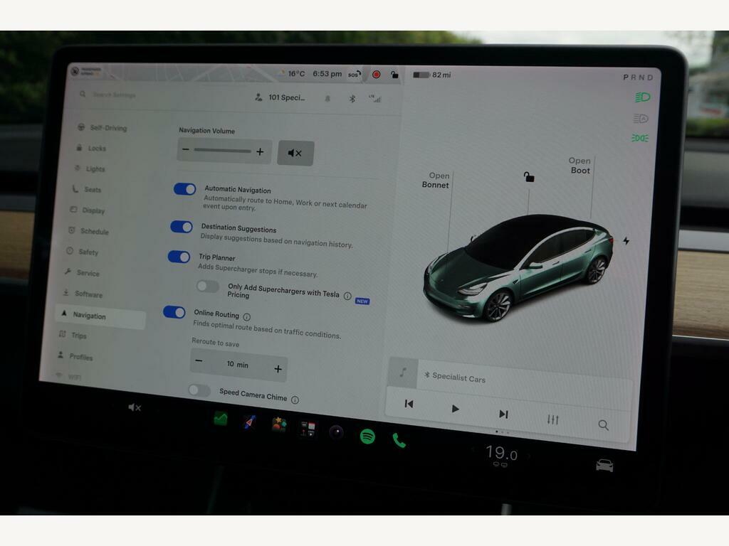 Tesla Model 3 Dual Motor Long Rane 4Wde Vq Black #41