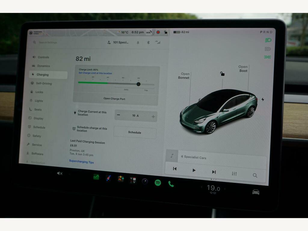 Tesla Model 3 Dual Motor Long Rane 4Wde Vq Black #30