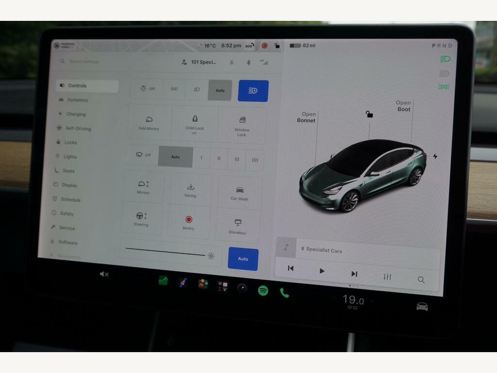 Tesla Model 3 Dual Motor Long Rane 4Wde Vq Black #29