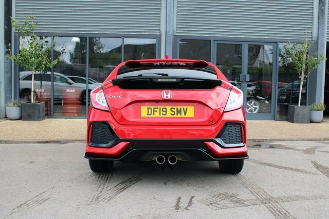 Honda Civic 1.5 Vtec Turbo Gpf Sport Plus Hatchback Red #6