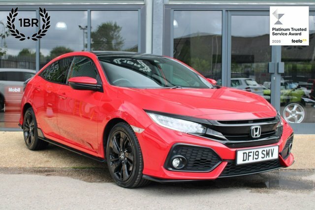 Honda Civic 1.5 Vtec Turbo Gpf Sport Plus Hatchback Red