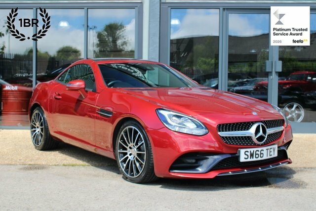 Mercedes-Benz SLC 2.1 Slc250d Amg Line Convertible G-tron Red