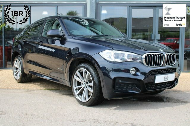 BMW X6 3.0 40D M Sport Suv Xdrive Euro 6 Black