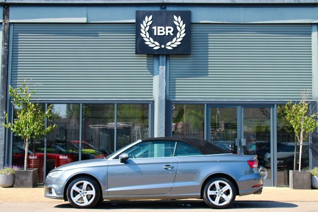 Audi A3 Cabriolet 2.0 Tfsi Sport Convertible S Tronic Qua Grey #3