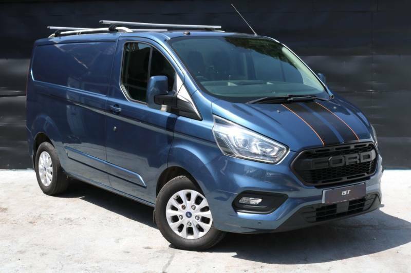 Ford Transit Custom 2.0 Ecoblue 130Ps Low Roof Limited Van - 2018 18 Blue
