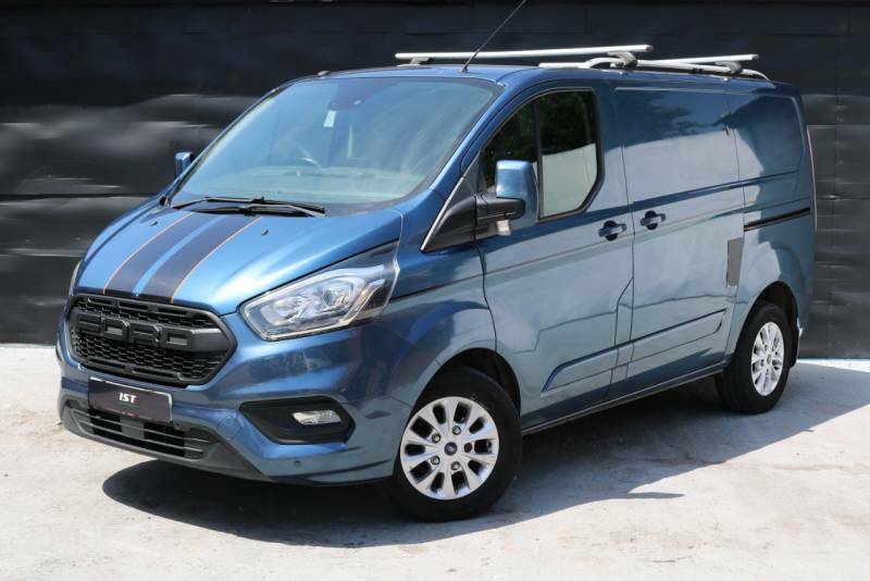 Ford Transit Custom 2.0 Ecoblue 130Ps Low Roof Limited Van - 2018 18 BD18MGJ Blue #3