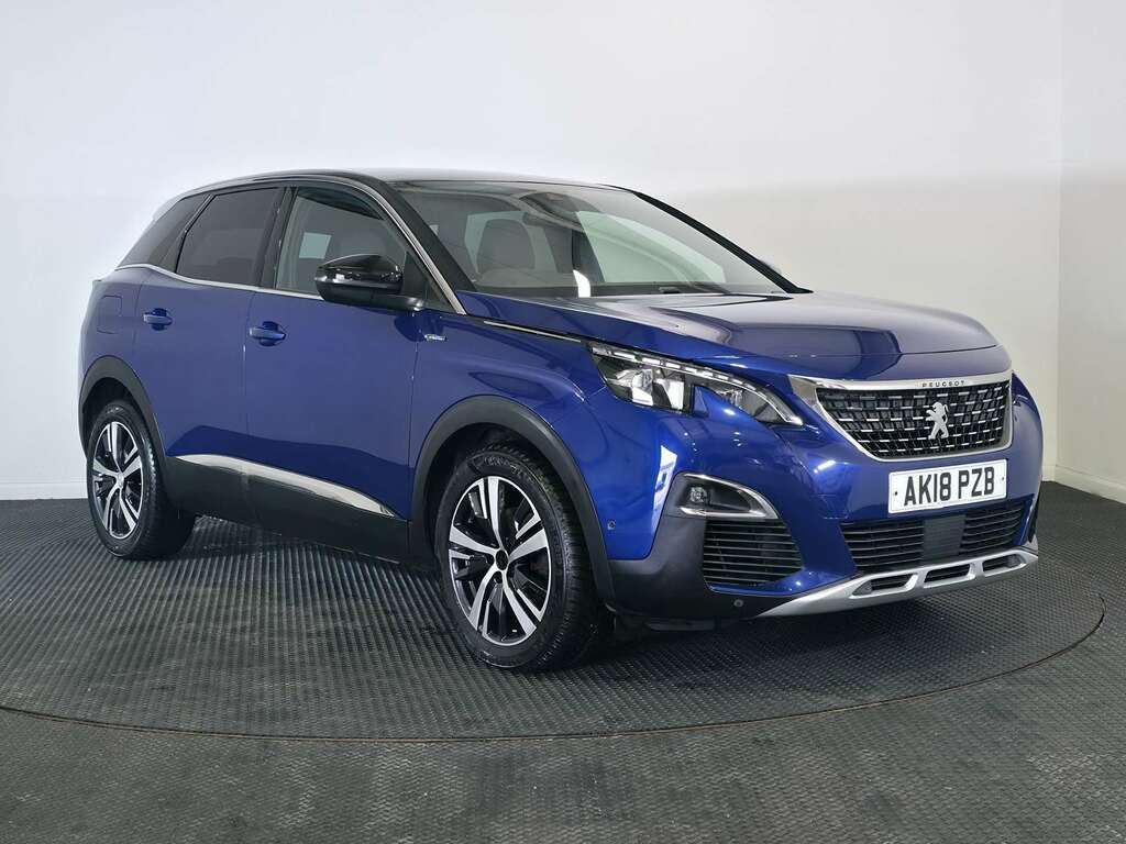 Peugeot 3008 1.6 Thp Gt Line Suv Eat Euro 6 Ss 1 Blue