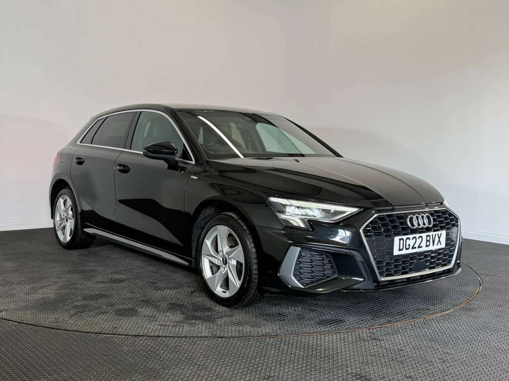 Audi A3 1.4 Tfsie 40 S Line Sportback Plug-in H Black