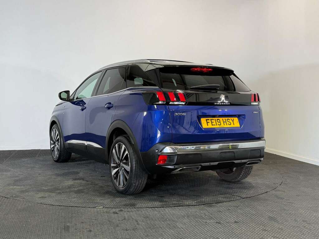 Peugeot 3008 1.6 Puretech Gt Line Premium Suv Eat Eu FE19HSY Blue #4