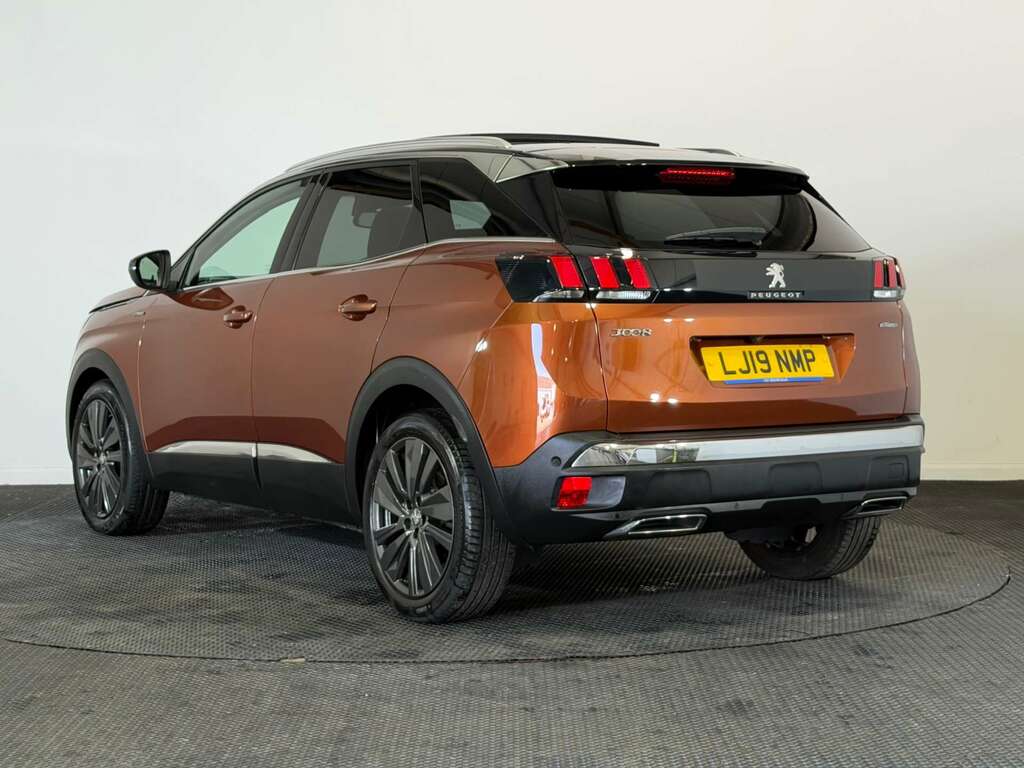 Peugeot 3008 1.6 Puretech Gt Line Premium Suv Eat Eu LJ19NMP Brown #5