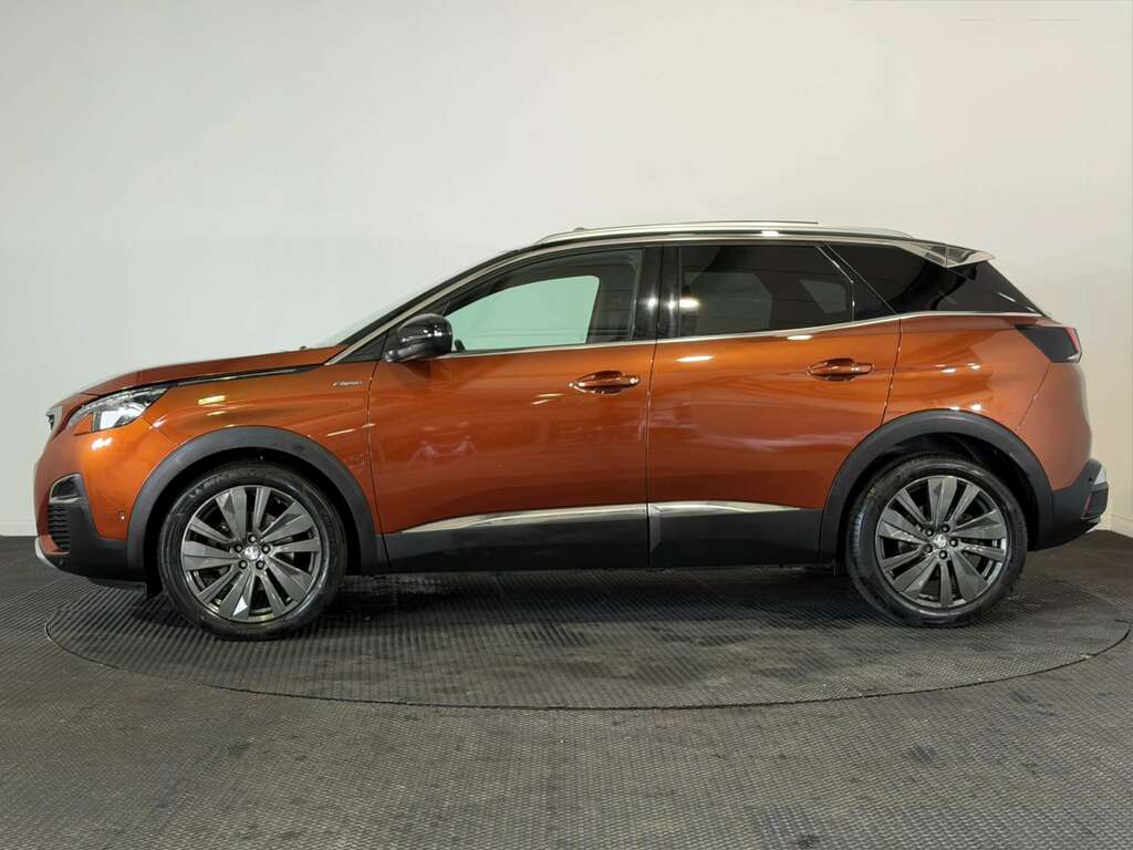 Peugeot 3008 1.6 Puretech Gt Line Premium Suv Eat Eu LJ19NMP Brown #4